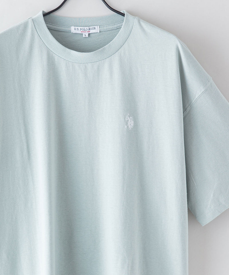 U.S.POLO ASSN. ワンポイント ビッグ シルエット Tシャツ オーバーサイズ 綿100%