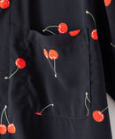 接触冷感 総柄 アロハシャツ レーヨン100％ オープンカラー 開襟 ストリート モード カジュアル 夏服  UNIIT ユニット