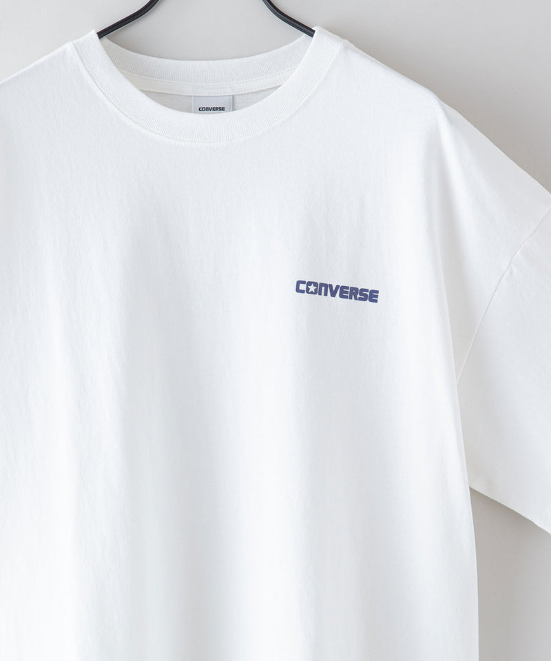天竺 バックプリント BIG Tシャツ CONVERSE コンバース