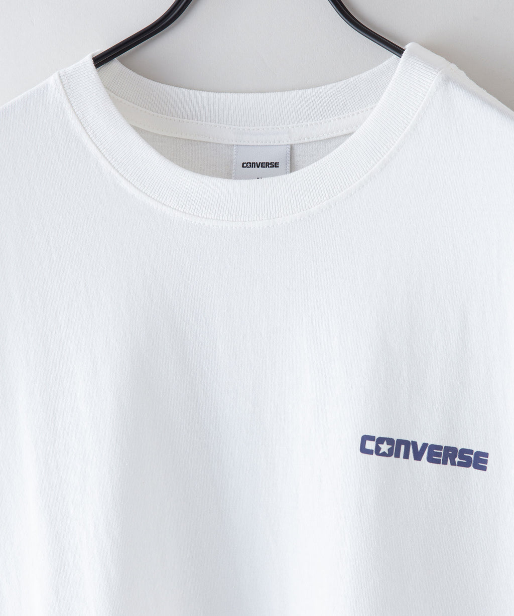 天竺 バックプリント BIG Tシャツ CONVERSE コンバース