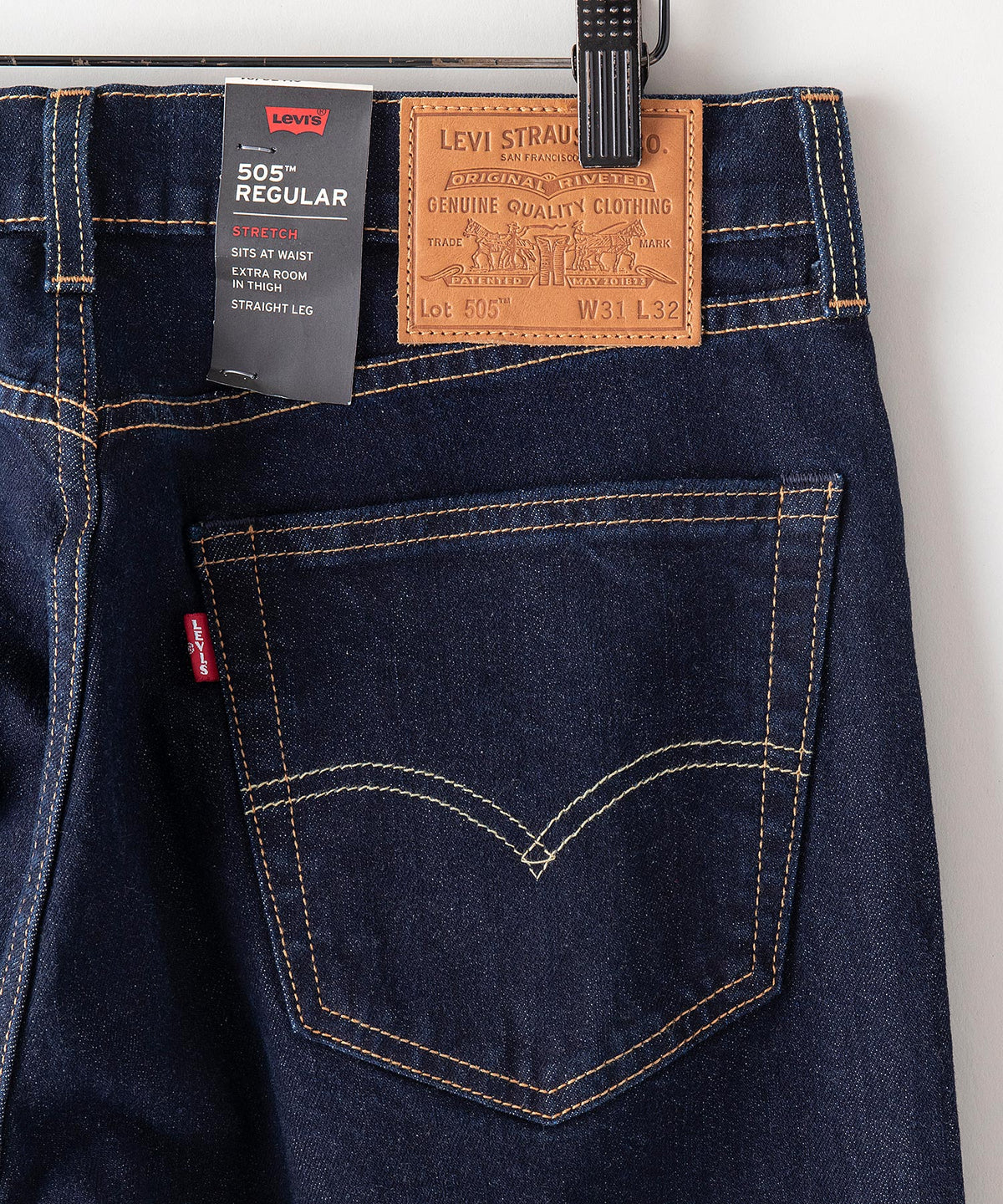 リーバイス（Levi’s）/【LEVI’S】505 レギュラーストレート ワンウォッシュ 00505−1554 LEVI'S/リーバイス】505 レギュラーストレート ワンウォッシュ 00505－1554