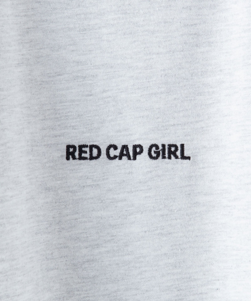 【UNIIT × RED CAP GIRL】 バック プリント ビッグ Tシャツ