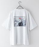 【UNIIT × RED CAP GIRL】 バック プリント ビッグ Tシャツ