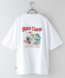 BEN DAVIS ベンデイビス バック 刺繡 Tシャツ
