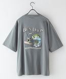 BEN DAVIS ベンデイビス バック 刺繡 Tシャツ