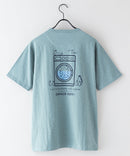ペンギン プリント Tシャツ スラブ さらさら BLUE STANDARD ブルースタンダード