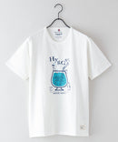 ペンギン プリント Tシャツ スラブ さらさら BLUE STANDARD ブルースタンダード