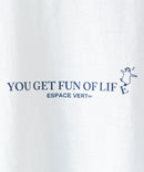 ペンギン プリント Tシャツ スラブ さらさら BLUE STANDARD ブルースタンダード