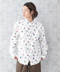 オックス総柄シャツ