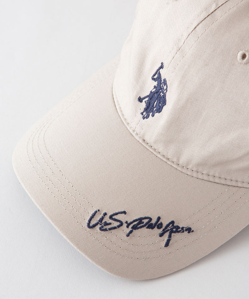 コットンツイルキャップ U.S.POLO ASSN. ユーエスポロアッスン