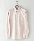 ラクケア イージーケア オックス ボタンダウン シャツ 定番  BLUE STANDARD ブルースタンダード