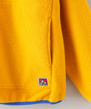 レトロ フリース  胸ロゴ 刺繍 スタンド スナップボタン BEN DAVIS