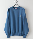 ヘビー ウェイト 裏起毛 ミニゴリラ ワンポイント ロゴ  クルーネック スウェット トレーナー BEN DAVIS