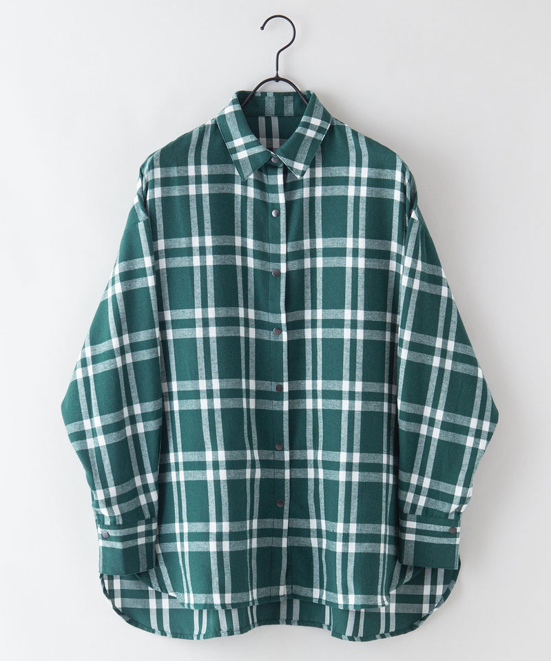 BIG チェック Tシャツ C-FORT POINT フォート ポイント レディース