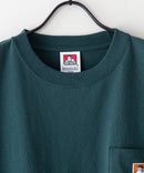胸ポケット 付き ワイド シルエット ロング Tシャツ BEN DAVIS