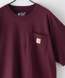 【オンラインショップ限定】Carhartt Loose fit Pocket 1/2 Sleeve  カーハート Tシャツ 半袖 Tシャツ ポケットT K87 ルーズ フィット ポケット