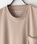 汗染み 目立ちにくい ZEROSTAIN カラー 配色 ステッチ ロング Tシャツ 長袖 ゼロステイン ビッグ シルエット BIG