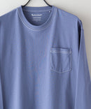 汗染み 目立ちにくい ZEROSTAIN カラー 配色 ステッチ ロング Tシャツ 長袖 ゼロステイン ビッグ シルエット BIG