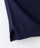 ワンポイント 刺繍 ビッグ シルエット ニット ベスト  U.S.POLO ASSN.