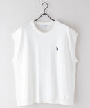 ワンポイント 刺繍 ビッグ シルエット ニット ベスト  U.S.POLO ASSN.