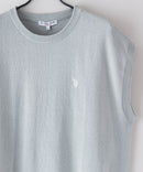 ワンポイント 刺繍 ビッグ シルエット ニット ベスト  U.S.POLO ASSN.