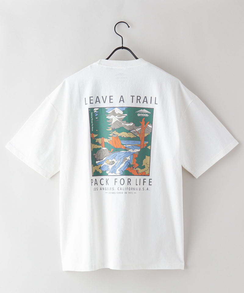 USA コットン プリント Tシャツ OUTDOOR PRODUCTS アウトドアプロダクツ