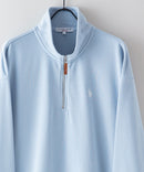 ワンポイント刺繍 裏毛ハーフジップ スウェット U.S.POLO ASSN.