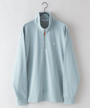 ワンポイント刺繍 裏毛ハーフジップ スウェット U.S.POLO ASSN.