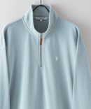 ワンポイント刺繍 裏毛ハーフジップ スウェット U.S.POLO ASSN.