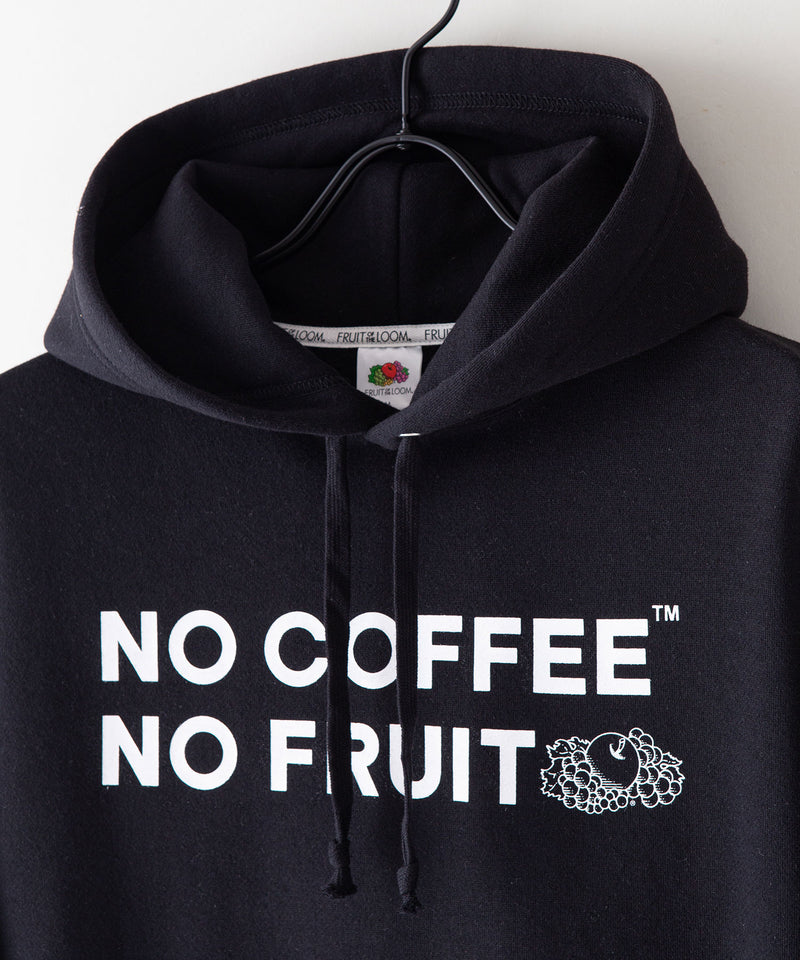 NO COFFEE コラボ フーディー パーカー FRUIT OF THE LOOM