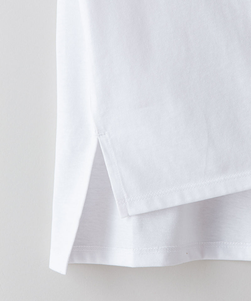 汗染み 目立ちにくい ZEROSTAIN ローカル サイド スリット Tシャツ ゼロステイン レディース