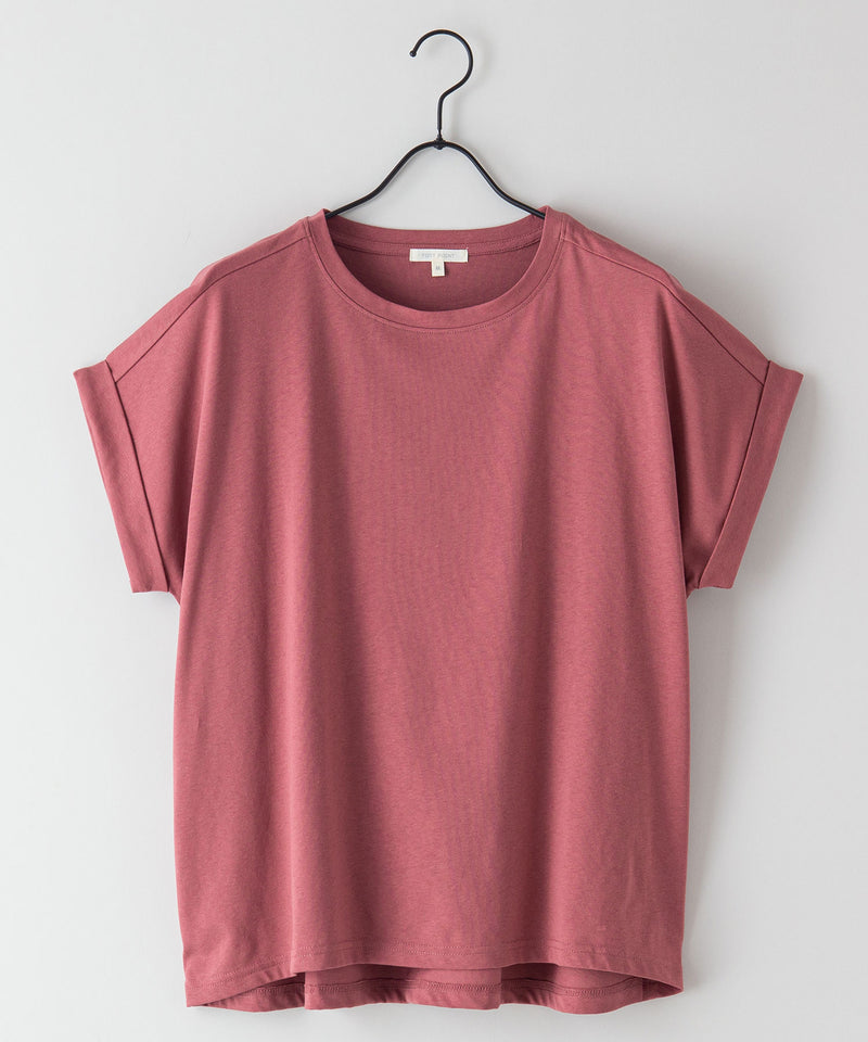 汗染み 目立ちにくい ZEROSTAIN ローカル ラウンド へㇺ Tシャツ ゼロステイン 裾後ろ下がり レディース