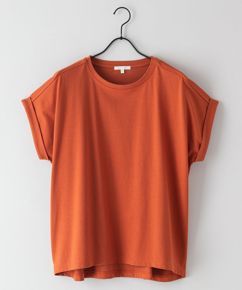 汗染み 目立ちにくい ZEROSTAIN ローカル ラウンド へㇺ Tシャツ ゼロステイン 裾後ろ下がり レディース
