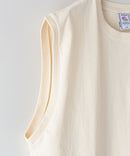 JE MORGAN / JE モーガン ビッグシルエット天竺ノースリーブ レイヤードスタイルにも