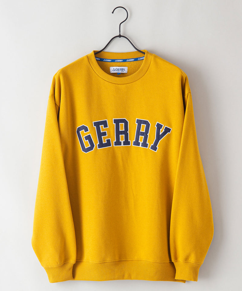 ワッペン使い クルーネック トレーナー スウェット GERRY ジェリー