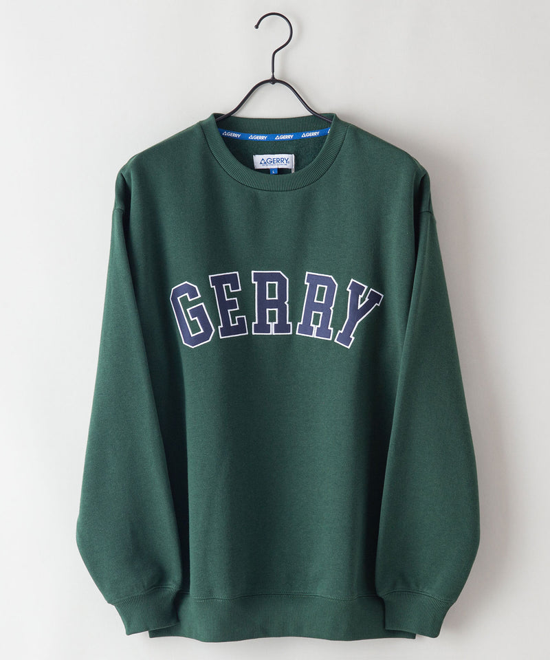 ワッペン使い クルーネック トレーナー スウェット GERRY ジェリー