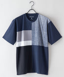 汗染み 目立ちにくい Tシャツ ゼロステイン ZERO STAIN 汗染み防止 切り替え デザイン Tシャツ メンズ レディース 男女兼用 トップス 半袖 おしゃれ 吸水速乾 人気 tシャツ 機能 快適 インナー 肌着としても 撥水加工 UVカット 防汚加工 紫外線防止