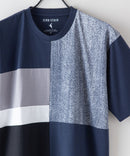 汗染み 目立ちにくい Tシャツ ゼロステイン ZERO STAIN 汗染み防止 切り替え デザイン Tシャツ メンズ レディース 男女兼用 トップス 半袖 おしゃれ 吸水速乾 人気 tシャツ 機能 快適 インナー 肌着としても 撥水加工 UVカット 防汚加工 紫外線防止