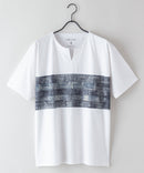 汗染み 目立ちにくい Tシャツ ゼロステイン ZERO STAIN 汗染み防止 切り替え デザイン Tシャツ メンズ レディース 男女兼用 トップス 半袖 おしゃれ 吸水速乾 人気 tシャツ 機能 快適 インナー 肌着としても 撥水加工 UVカット 防汚加工 紫外線防止