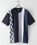 汗染み 目立ちにくい Tシャツ ゼロステイン ZERO STAIN 汗染み防止 切り替え デザイン Tシャツ メンズ レディース 男女兼用 トップス 半袖 おしゃれ 吸水速乾 人気 tシャツ 機能 快適 インナー 肌着としても 撥水加工 UVカット 防汚加工 紫外線防止