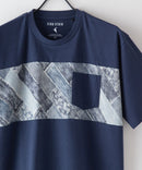 汗染み 目立ちにくい Tシャツ ゼロステイン ZERO STAIN 汗染み防止 切り替え デザイン Tシャツ メンズ レディース 男女兼用 トップス 半袖 おしゃれ 吸水速乾 人気 tシャツ 機能 快適 インナー 肌着としても 撥水加工 UVカット 防汚加工 紫外線防止