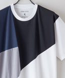 汗染み 目立ちにくい Tシャツ ゼロステイン ZERO STAIN 汗染み防止 切り替え デザイン Tシャツ メンズ レディース 男女兼用 トップス 半袖 おしゃれ 吸水速乾 人気 tシャツ 機能 快適 インナー 肌着としても 撥水加工 UVカット 防汚加工 紫外線防止