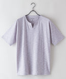 汗染み 目立ちにくい Tシャツ ゼロステイン ZERO STAIN スラブ キーネック Tシャツ ❘ジーンズメイト公式オンラインショップ