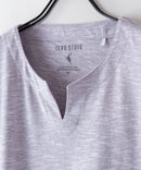 汗染み 目立ちにくい Tシャツ ゼロステイン ZERO STAIN スラブ キーネック Tシャツ ❘ジーンズメイト公式オンラインショップ