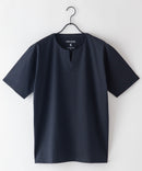汗染み 目立ちにくい Tシャツ ゼロステイン ZERO STAIN スラブ キーネック Tシャツ ❘ジーンズメイト公式オンラインショップ