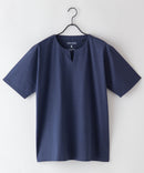 汗染み 目立ちにくい Tシャツ ゼロステイン ZERO STAIN スラブ キーネック Tシャツ ❘ジーンズメイト公式オンラインショップ