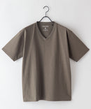 汗染み 目立ちにくい  Tシャツ ZERO STAIN スラブ Vネック Tシャツ