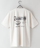 汗染み 目立ちにくい Tシャツ ゼロステイン ZERO STAIN スラブ生地 プリントTシャツ