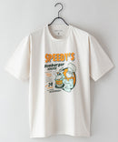 汗染み 目立ちにくい Tシャツ ゼロステイン ZERO STAIN スラブ生地 プリントTシャツ