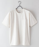 汗染み 目立ちにくい Tシャツ ゼロステイン ZERO STAIN スラブ 胸ポケット付き クルーネック Tシャツ